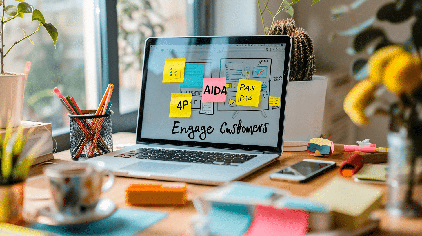 Copywriting sprzedażowy - formuły AIDA, PAS i 4P w praktyce"